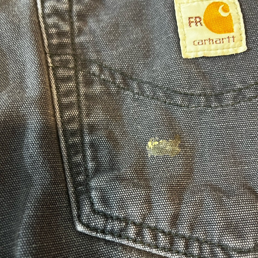 Blue Carhart work pants 34x32 - Picture 2 of 12